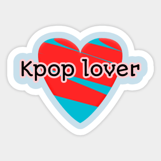 Kpop Lover Sticker